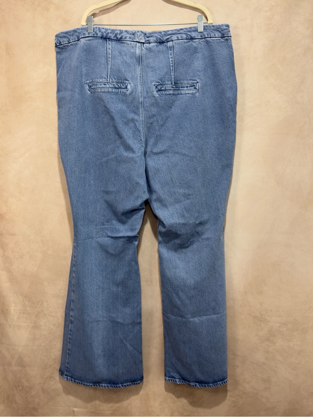 Good American Good Flare Trouser Jeans Plus Size 26 (26W) Indigo 551 NWT - Picture 8 of 16